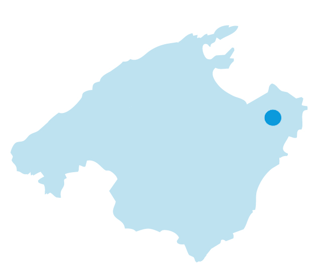 Aura de Artà - Map