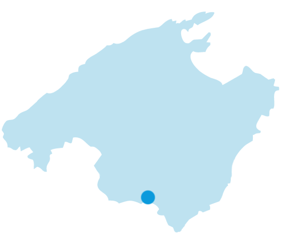 Es Trenc de Sa Ràpita - Map