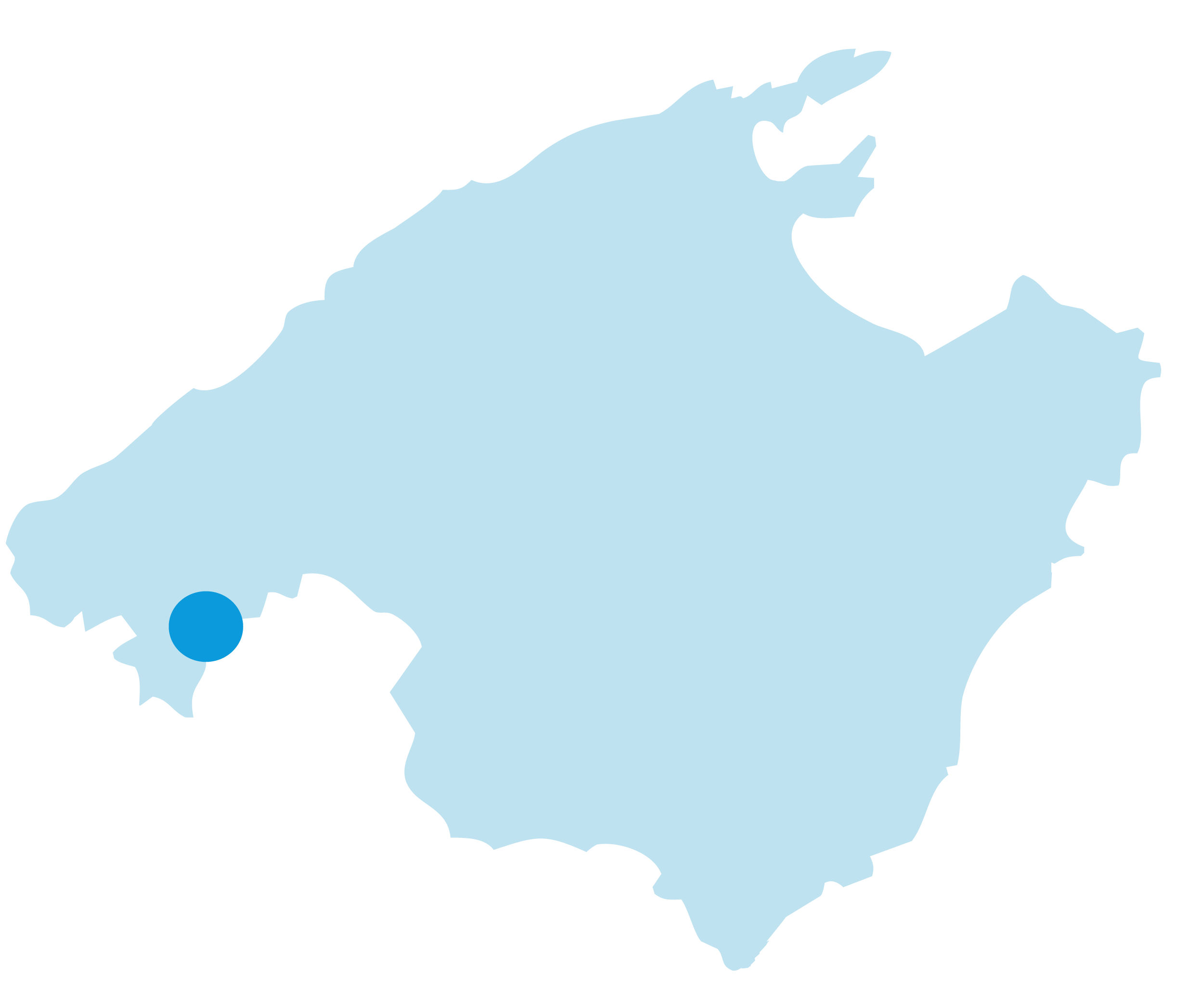 Nesea Palmanova - Map